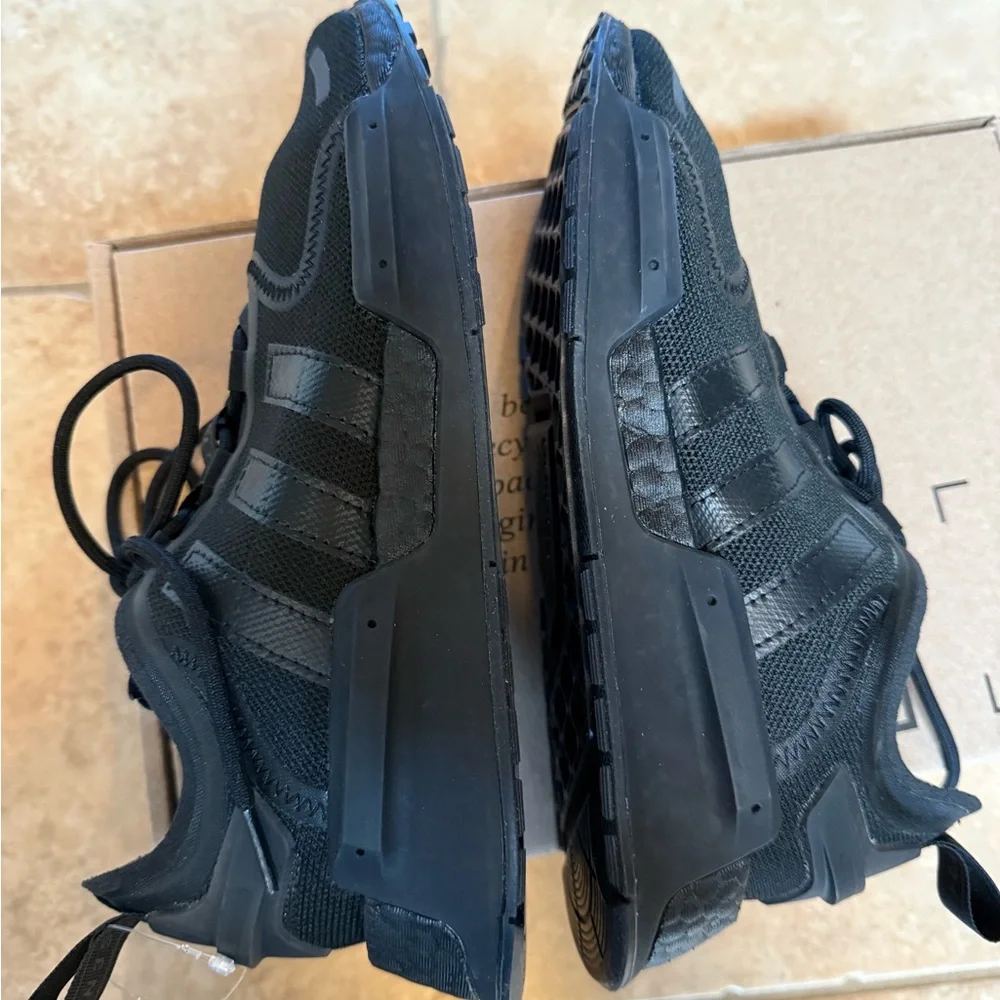 ADIDAS men’s Black Athletic Sneakers - Two different sizes